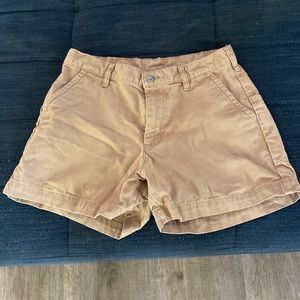 Patagonia khaki shorts